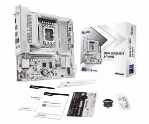 Pagrindinė plokštė B860M CHALLENGER WIFI WHITE