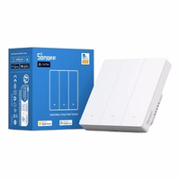 SONOFF M5-3C-86W WiFi Matter išmanusis sieninis jungiklis (3 kanalai)
