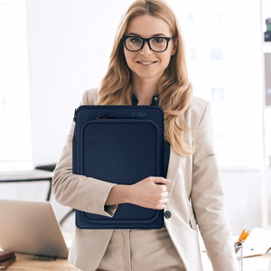 Tech-Protect Basic krepšys 13–14" nešiojamam kompiuteriui - mėlynas