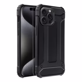 ARMOR dėklas telefonui IPHONE 15 Pro Max juodas