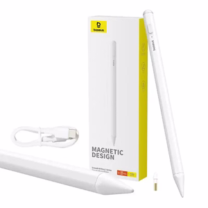 "Smooth Writing 2 Baseus Stylus Lite" su LED indikatoriumi (baltas)