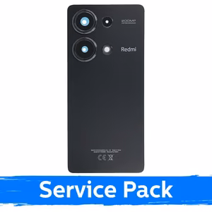 Galinis dangtelis suderinamas su Xiaomi Redmi Note 13 Pro 4G / Midnight Black / (Service Pack)