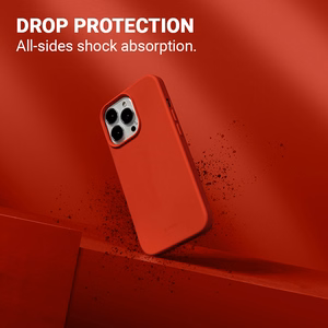 Crong Color Cover dėklas, skirtas iPhone 13 Pro Max, raudonas