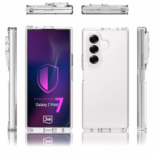 3mk Armor dėklas telefonui Samsung Galaxy Z Fold 7 - permatomas