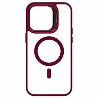 Tel Protect Magnetinis dėklas telefonui su stovu Iphone 14 Pro bordo