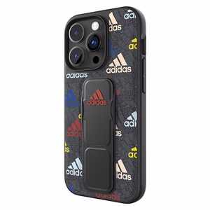 Adidas SP Dėklas telefonui Grip iPhone 14 Pro juodas/juodas/spalvingas 50251