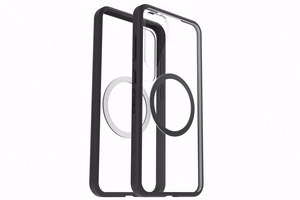 Samsung React Magnetinis dėklas telefonui Samsung Galaxy S25+ juodas