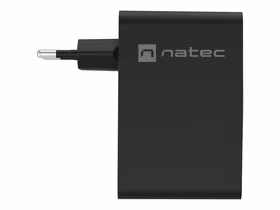 NATEC Ribera GaN įkroviklis USB-C/A 100W