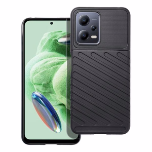 THUNDER dėklas telefonui XIAOMI Redmi Note 12 5G juodas