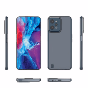 Itin plonas 0.5mm dėklas telefonui Realme C31 skaidrus