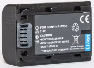 Sony, battery NP-FV50