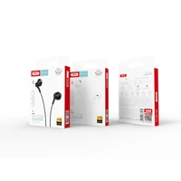 XO laidinės ausinės EP39 jack 3,5mm juodos