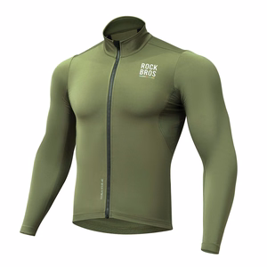 Rockbros TLWT001 ROAD TO SKY windproof insulated cycling jersey M - green