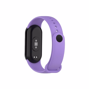 SILIKONINIS DIRŽELIS MI BAND 8/M8 (4). VIOLETINIS