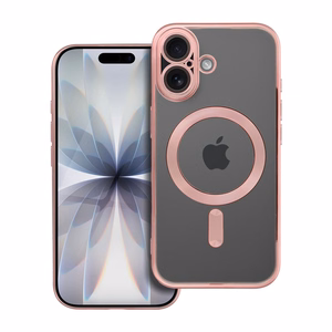ELECTRO MAG COVER dėklas telefonui (m) su MagSafe IPHONE 17 - rožinis auksas (m)