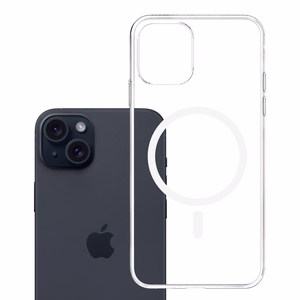 3mk Skaidrus Magnetinis dėklas Apple iPhone 15 Plus - skaidrus