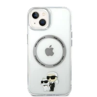 Karl Lagerfeld KLHMP14MHNKCIT iPhone 14 Plus 6.7" kietas dėklas transparent