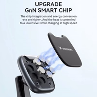 Automobilinis laikiklis Wozinsky "WUMTD" juodas (magnetinis / lipinamas)