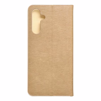 LUNA Book Gold dėklas telefonui SAMSUNG A15 4G / A15 5G auksinis