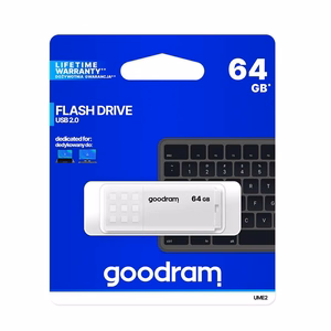 Goodram USB atmintinė UME2 64 GB USB Type-A 2.0 White