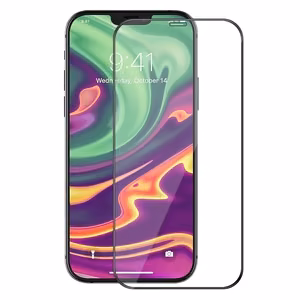 Apsauginis stiklas HARD CERAMIC juodas skirtas IPHONE 16