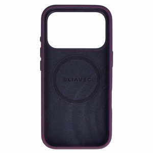 Чехол Liavec Silky с металлической рамкой камеры для iPhone 18 Pro Max/17 Pro Max, фиолетовый