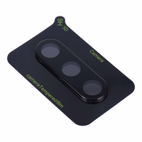 5D pilno klijavimo kameros apsauginis stiklas - Samsung Galaxy S24 Plus juodas