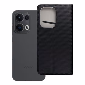 SMART CASE knygos dėklas OPPO RENO 13 PRO 5G juodas