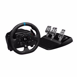 Logitech G G923 lenktynių vairas ir pedalai, skirti Xbox X|S, Xbox One ir PC