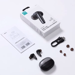 Bluetooth laisvų rankų įranga Joyroom JR-BB1 juoda (Bluetooth 5.3)