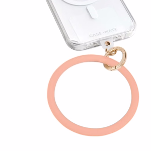 Case-Mate Phone Bangle riešo dirželis telefonui, persikų spalvos