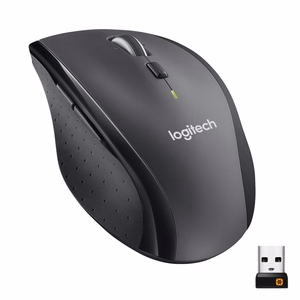 Logitech Customizable Mouse M705 kompiuterio pelė Biuras Dešinės rankos Radijo dažnio belaidė Optinis 1000 DPI