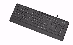 KEYBOARD MULTIMEDIA USB ENG/BLACK KB-MCH-05 GEMBIRD