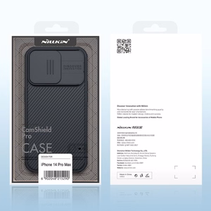 Nillkin CamShield Pro Case iPhone 14 Pro Max Armored Cover Camera Protector Blue