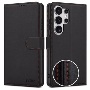 Tech-Protect Piniginė Dėklas for Samsung Galaxy S26 Ultra - juodas and raudonas