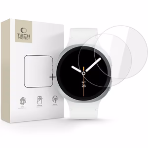 Tech-Protect Glass Fit+ 2 vnt grūdintas stiklas laikrodžiui Samsung Galaxy Watch 8 40mm - skaidrus