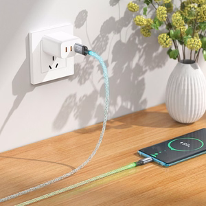Kabelis USB A į USB C Hoco 3A 1 m U112 pilkas