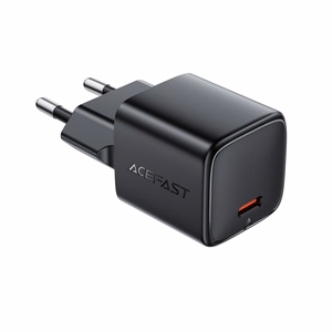 Įkroviklis Acefast A118 30W GaN USB-C juodas