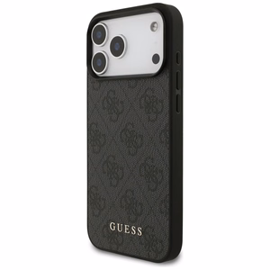 Guess 4G Classic dėklas, skirtas iPhone 17 Pro Max / 18 Pro Max – spalva: juoda