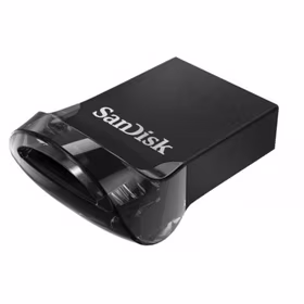 SanDisk Ultra Fit USB atmintukas 128 GB USB A tipo 3.2 Gen 1 (3.1 Gen 1) Juoda