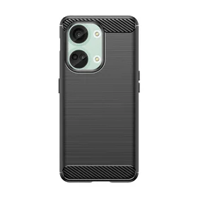 Carbon Case silikoninis dėklas telefonui OnePlus Ace 2V/OnePlus Nord 3 - juodas