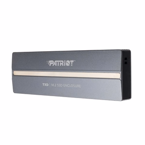 SSD dėklas PATRIOT MEMORY TXD M.2 NVME 1.3 iki 8TB (PV810UPNGM) pilkas