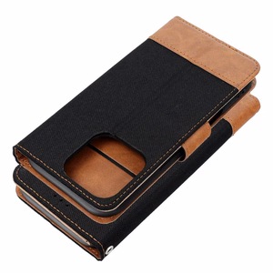 Dėklas telefonui JEANS Book skirtas iPhone 16e (SE 4 2025) - juodas