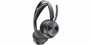 HP Poly Voyager Focus 2-M USB-C-C ausinės USB-C/A adapteris įkrovimo stovas