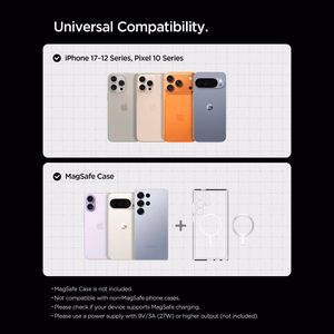 "Spigen EV15MAQ Essential Qi2 MagSafe" automobilio oro ventiliacijos laikiklis - juodas