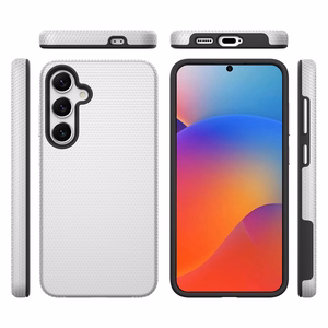 Dėklas Perfectionists Triangle Case Samsung A566 A56 5G sidabrinis
