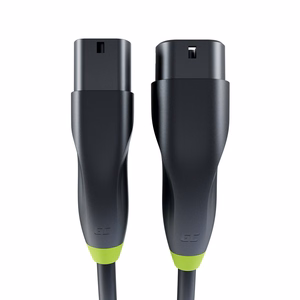 Green Cell EVKABGC04 elektromobilių įkrovimo kabelis Juoda Type 1 Type 2 3 7 m