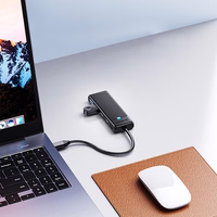 Hub USB-C Orico PAPW2AC-C3 prijungimo stotelė 2x USB-A 3.0 + 2x USB-C 3.0 - juoda