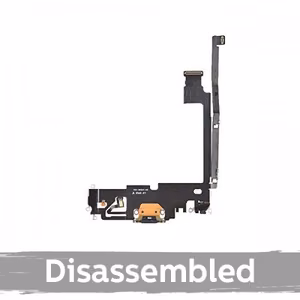 Krovimo lizdas skirtas iPhone 12 Pro Max su lanksčiąja jungtimi / Graphite / (100% originalu / iš įrenginio)