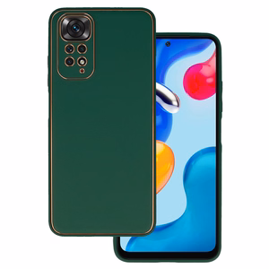 TEL PROTECT prabangus dėklas telefonui Xiaomi Redmi Note 11 Pro/Note 11 Pro 5G tamsiai žalias